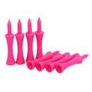 100 Pink Plastic Castle Step Grad Golf Tees up Height 39mm Newly