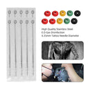 Tiny Tattoo Tool Stick Poke Kit Hand Pen Needles Cushion DIY Body Art Supplies