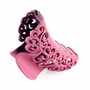 Size Carving Crab Headwear Plastic Hair Claw Hairpin Hollow Out Hair Clamps