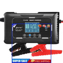 HTRC Automatic 12V/24V 15A Car Battery Charger for RV PB LIFEPO4 AGM (AU)