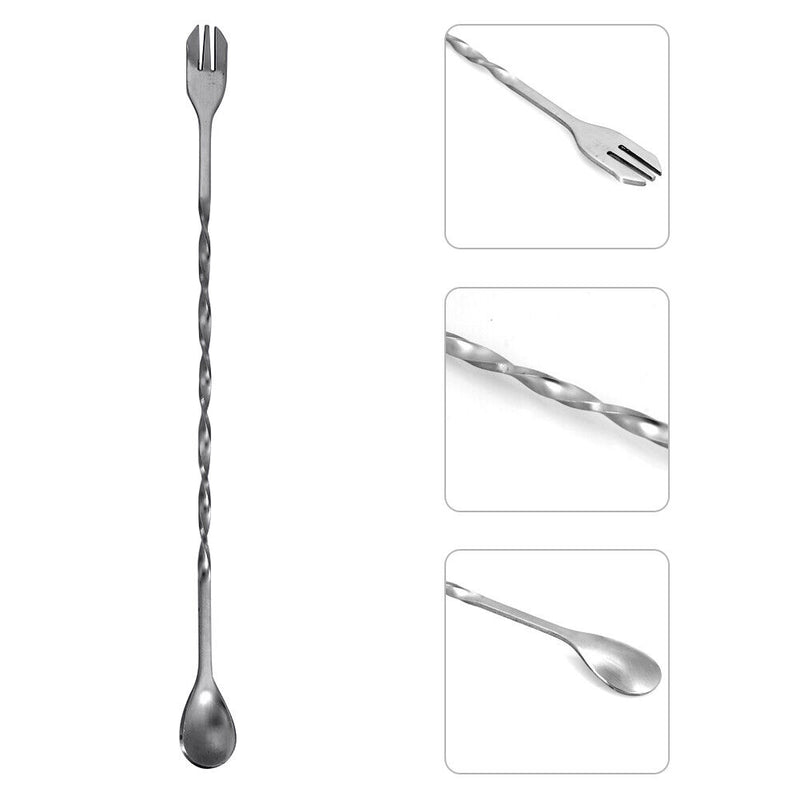 6Pcs 750ml Stainless Steel Cocktail Shaker Mixer Bartender Kit Set Tool