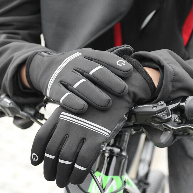 Windproof Outdoor Sport Gloves Running Bike Cycling Driving Touch Screen Mitt