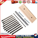 10 Key Kalimba DIY Keys+Wood Bridge Kit Thumb Piano Musical Instrument (A) Newly