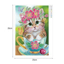 5D DIY Special Shaped Diamond Painting Animals Cross Stitch Kits (CF3279)