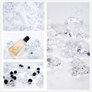 Stone Transparent Square Plastic Ice Particles Acrylic Simulation Ice Cube
