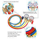 Manifold Gauge Set Car AC Gauge Set Air Conditioning Tools with Hose and Hook
