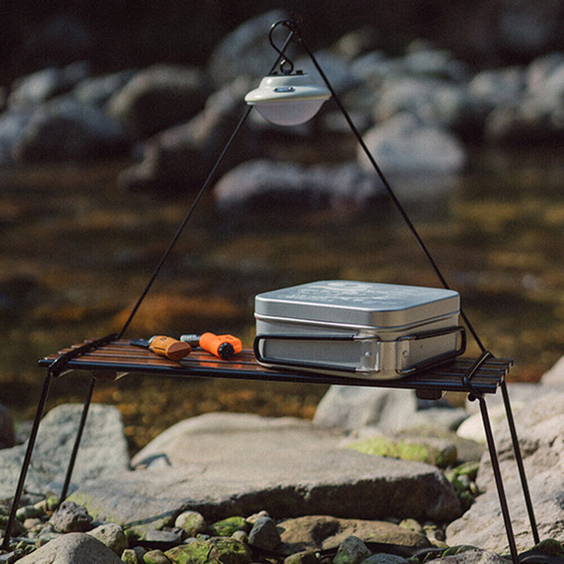 Gopast 1600ml Lunch Box Travel Portable Cookware Bowl Folding for Fishing Hiking