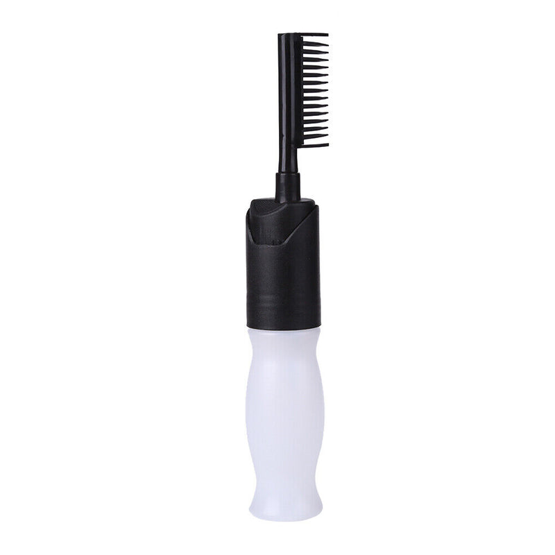 Hair Dye Bottle Oil Treatment Coloring Dispensing Bottle Root Comb for Hair