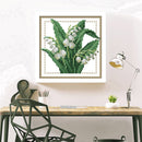 Partial Cross Stitch Kit May 14CT Counted DIY Needlework Decor (H427)