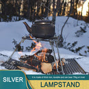 Outdoor Barbecue Tripod Rack Camping Grill Cooking Pot Cookware Picnic Tools