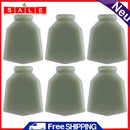 6pcs Jade Green Guitar Tuning Peg Key Tuners Heads Button Knobs Handle Caps