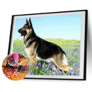 5D Diamond Painting German Shepherd Full Round Drill Mosaic Art Home Decor