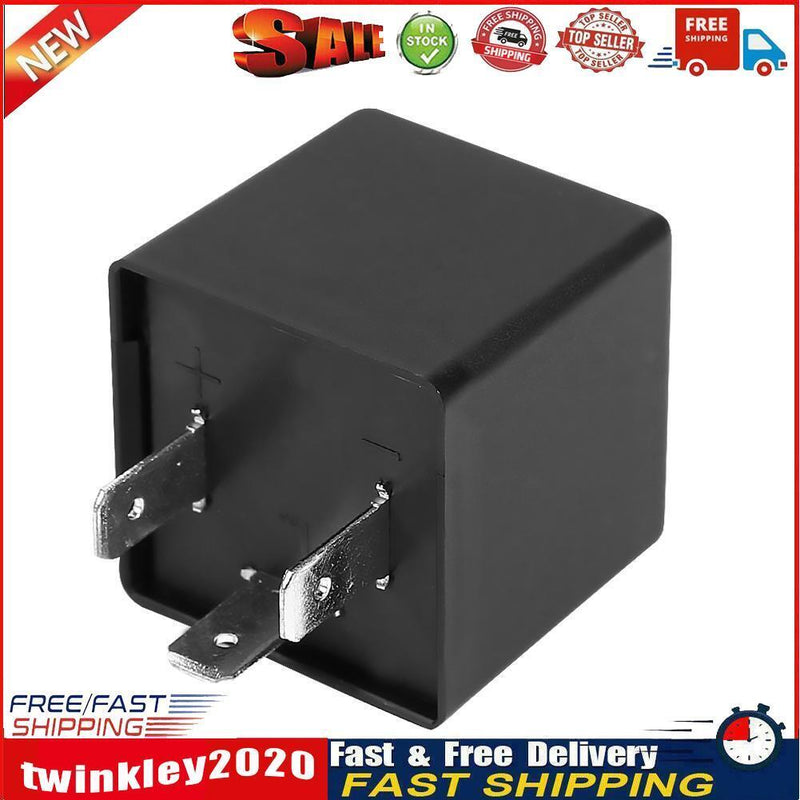 3-Pin CF14 JL02 EP35 LED Flasher Relay 12V Fix for Turn Signal Hyper Flash Newly