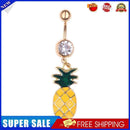 Fashion Women Pineapple Navel Nail Bar Piercing Belly Rings Body Jewelry