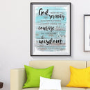 5D DIY Full Drill Diamond Painting Letter Cross Stitch Craft Kits Home Wall