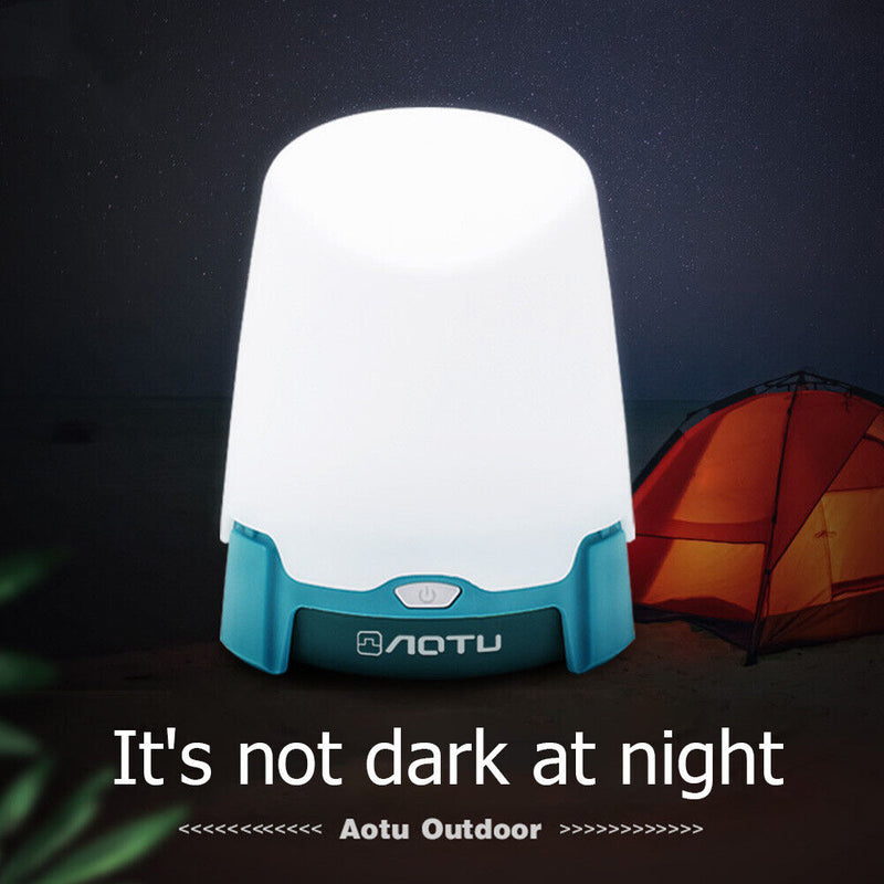 USB Rechargeable LED Light Waterproof Tent Lamp Outdoor Camping Hiking Lighting