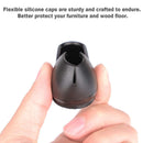 16pcs Silicone Non-slip Table Chair Leg Caps Foot Protection Bottom Cover