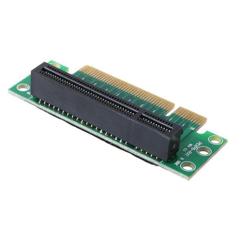 PCI Express 8X Riser Card 90° Right Angle Riser Adapter Card Converter 1U/2U`
