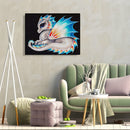 5D DIY Full Drill Diamond Painting Dragon Cross Stitch Embroidery Kit Ornaments