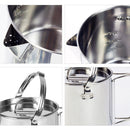 Outdoor Camping Hiking Boiler with / Lid 1.2L Backpack Teapot Coffee Ka