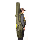 Foldable Fishing Rod Bag with Adjustable Strap Pole Carrier (Green 1.5m) Newly