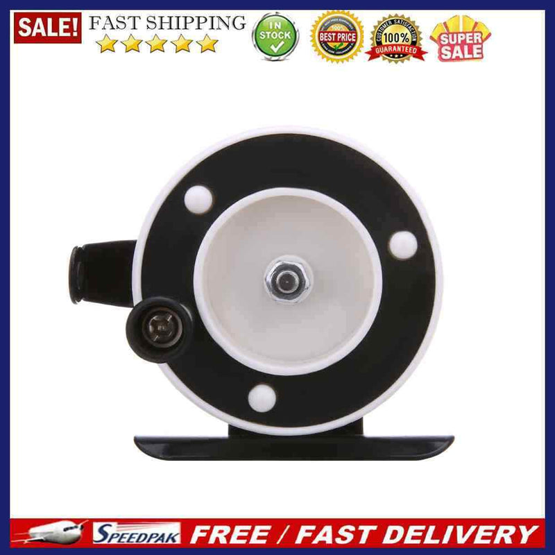 Ice Fishing Mini Pole Line Reel Rods Shrimp Metal Steel Lightweight Porta