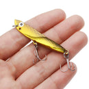 Vivid Bass Hook Fishing Metal VIB Lures Jig Metal Slice Lead Casting Spoon Lure