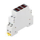 Modular 3-Phase Voltage Meter AC80-500V Digital Display Voltmeter for DIN-Sc