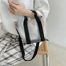 Women Transparent Shoulder Messenger Bag Beach Vacation Fashion Tote Handbags