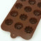 15-Cavity Silicone Flower Rose Chocolate Cake Soap Baking Tray Ice SALE H3E8