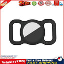 Silicone Washable Protective Case Cover Pet Anti-Lost for Air Tag (Black) Newly