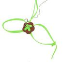 Turtle Lizard Traction RopeTraining Pets Walking Adjustable Leashes (Green