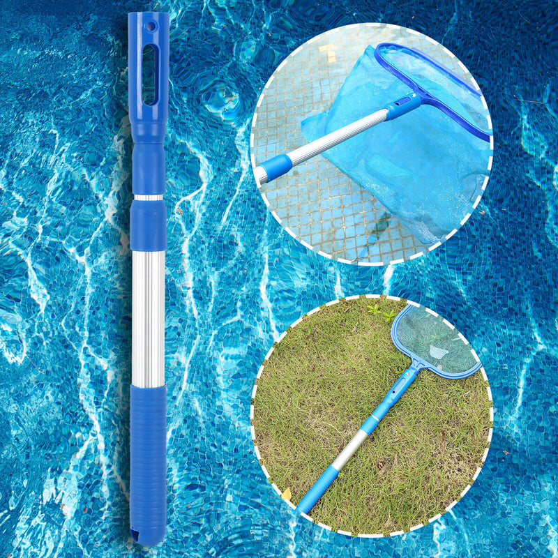 Telescopic Pool Pole Extension Rod for Cleaning 3-Section for Pool Skimmer Net