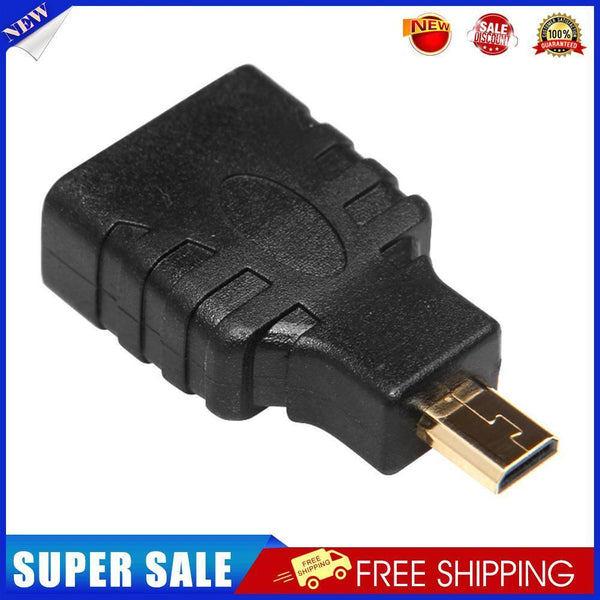 Type-A HDMI-compatible Female to Micro HDMI-compatible Male Converter Adapt