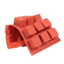 15 Cavity Cube Square Shape Silicone Mold DIY Kitchen Dessert Baking Tool Newly