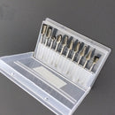 Nail Art 20 Holes Slots Drill Bit Holder Display Grinding Heads Storage Box