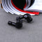 2pcs 90° CNC Aluminum Motorcycle 11.3mm Rim Tire Tyre Valve Stems(Black)