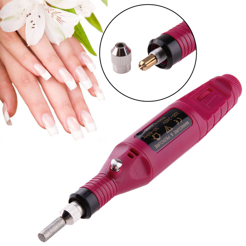 Nail Drill Machine Electric Nail Files Bits Manicure Milling Cutter Gel Polish