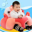 Baby Sofa Support Seat Cover Plush Learning To Sit Feeding Chair (Fish) Newly
