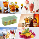 Reusable Honeycomb Ice Box Silicone Ice Maker Mold & Ice Shovel (188 Grids)