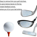 Impact Tape Labels Golf Impact Stickers For Swing Training 10PCS Y4Y6