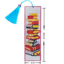 Diamond Paint Leather Bookmark Tassel Special Shape Drill Mark (S40-Book) Newly