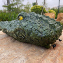 Simulation Crocodile Head 2.4G RC Boat Remote Control Electric Toys#