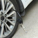 Tuankay Lock On Chuck Flexible Hose 0-220psi Tire Filler with Air Pressure Test