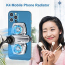 K4 Universal Mobile Phone Game Cooler System Cooling Fan Radiator Cool Heat Sink
