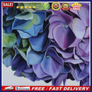 20x20cm Colorful DIY Paint By Number Kit Irregular Flower Decoration Gift A