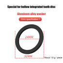 3pcs Aluminum Bike Crank Cover Chain Wheel Spacer Adjuster Cycling Repair T