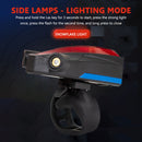 LED Bicycle Rear Light USB Rechargeable Bicycle Rear Light Safety Warning