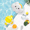 Kids Handheld Shower Head - Cloud Shaped Bathing Toys with Strong Suction
