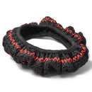 38cm Universal Ice Silk Car Steering Wheel Cover Case Breathable Black Red Newly